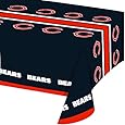 Creative Converting All Over Print Chicago Bears Plastic Banquet Table Cover