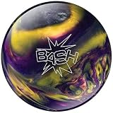 Bash Purple / Yellow / Silver Pearl Bowling Ball