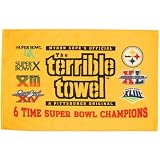 Pittsburgh Steelers 6-Time Super Bowl Champions Gold Terrible Towel