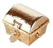 Wedding Ceremonial Arras, or 13-gold plated Coins, with Treasure Box: Imported and Hand-Made