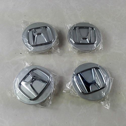 4 PC sliver wheel rim center cap insert logo 2.75" 69mm for Civic Accord Honda