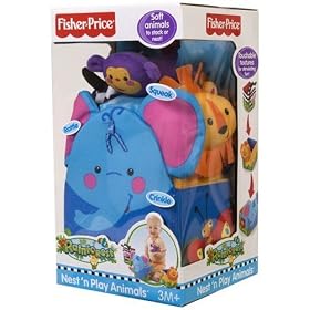 Click here to buy Fisher-Price Rainforest Nest 'n Play Animals by Fisher-Price.