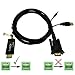avedio links 6Ft VGA +USB to HDMI cable with Audio Support in Black