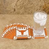 NCAA Texas Longhorns 8-Pack Absorbent PaperKraft Coasters