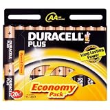 Duracell Plus MN1500 Alkaline AA Batteries - 20-Pack
