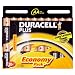 Duracell Plus MN1500 Alkaline AA Batteries - 20-Pack