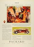 1931 Ad Antique Packard Automobile Byzantine Taj Mahal Shah Jahan Architecture - Original Print Ad