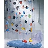 Spirella 10.21960 Duschvorhang "Fish Multicolor", vinyl, B x H: 180 cm x 200 cmvon "Spirella"