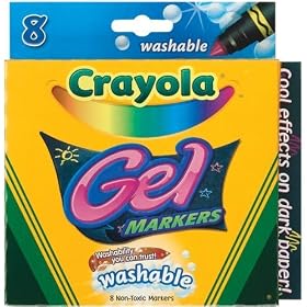 Crayola Gel Fx Washable Markers: Toys &amp; Games