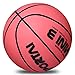 Stylife 5inch Mini Basketball for Kids, Inflatable Ball Environmental Protection Material,Soft and Bouncy,Colors Varied (Pink)