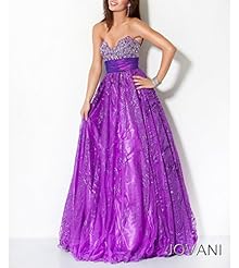  Sweetheart Jeweled Floor Length  Ball Gown  Dress