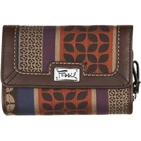 Fossil Wallet - Signature Multifunction (Color: Stripe)