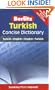 Turkish Concise Dictionary (Berlitz Concise Dictionary) (English and Turkish Edition)