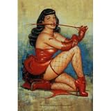 Review Old Glory  / Bettie Page - Whip Tapestry