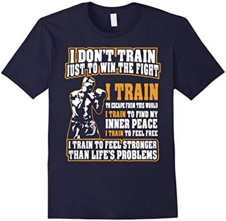 Men's Boxing Shirt - Boxing Apparel Medium Navy