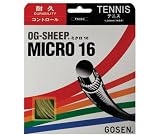 Gosen OG Sheep Micro 16G Tennis String - White