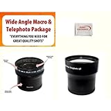 Canon PowerShot SX30 IS Digital Camera Lens Package This Kit Includes 0.18X ....