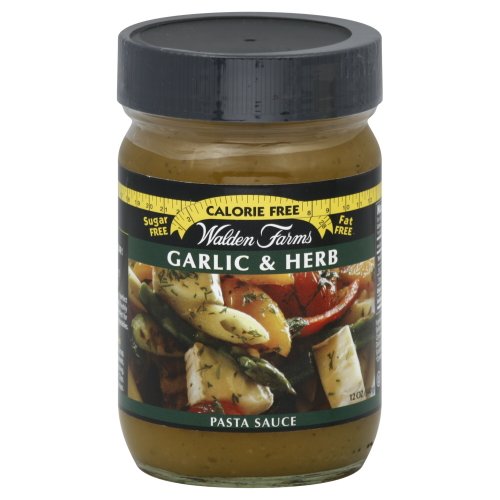 Walden Farms Garlic & Herb Pasta Sauce 12 oz Bottle (Pack of 12