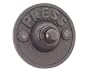 Doorbell Button Oil Blackened 2 9/16"