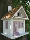 10 Fully Functional Southern Hospitality Cottage Outdoor Garden Birdhouse