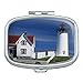 Nubble Lighthouse Maine ME Rectangle Pill Case Trinket Gift Box