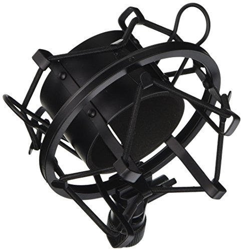 DragonPad USA Spider Universal Microphone Shock Mount Holder And Clip For Studio Condenser Mic-Black DragonPad USA Spider Universal Microphone Shock Mount Holder And Clip For Studio Condenser Mic-Black