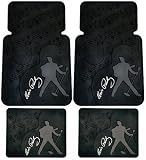Elvis Presley Silhouette - 4 Pc Car Truck Floor Mats Set