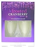 Bath & Body Works Frosted Cranberry Wallflowers Fragrance Bulbs 2 pk - .8 oz each by Slatkin & Co for Bath & Body Works
