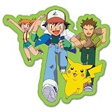 Pokemon PIKACHU Everyone car bumper sticker 4" x 4"