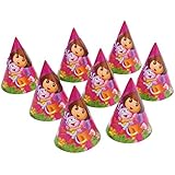American Greetings Dora The Explorer Hats Party Supplies (8 Count)