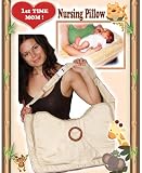 Daval Babies Breastfeeding Pillow - 1st Time MOM (Honey Latte)