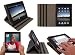 SD TabletWear LuxFolio iPad 2 Luxury Black Leather Case - With Sleep Sensor Support