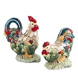 Farm Amimal Rooster S/P Salt & Pepper Shakers Set