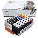 HI INK 6 Pack 564xl ink cartirdge Replacement For HP 564XL ink used in HP Photosmart 5520 6520 7520 5510 6510 7510 7525 B8550 C6380 D7560 Premium C309A C410 Officejet 4620 Deskjet 3520