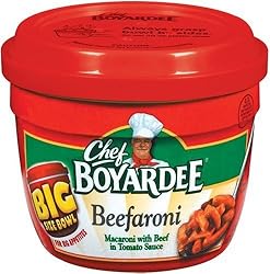 Chef Boyardee Beefaroni, 14.5-Ounce Microwavable Bowls (Pack of 12)