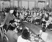 1953 ELEANOR ROOSEVELT UN UNITED NATIONS MEETING PHOTO