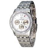 Constantin Durmont Herren-Armbanuhr Air Commander CD-AIRC-QZ-ST-STST-WH