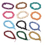 Wood Power Bead Bracelets
