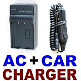 Buy Battery Charger Set (AC + Car) for Casio NP-20 EX-Z75 Z77 S770 S1 S600