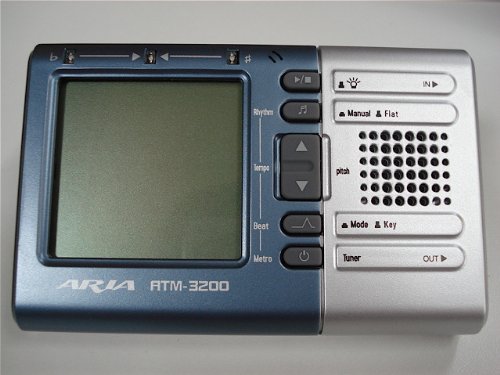 ARIA/クロマチックチューナーメトロノームATM-3200