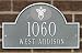 Tennessee Titans Pewter and Silver Personalized Address Plaque