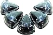 Recon 264141BK Smoked Cab Roof Lights 1994-1998 Dodge Truck (5 Piece Set)
