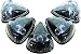 Recon 264141BK Smoked Cab Roof Lights 1994-1998 Dodge Truck (5 Piece Set)