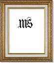 8x10 / 8'' x 10'' Frame for Picture Photo or Diploma, Solid Wood, Gold, style #614