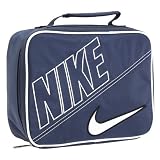 Nike Boys Navy Swoosh Insulated Lunch Box