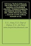 US Army, Technical Manual, TM 9-2815-226-34-1, ENGIN DIESEL; 6 CYLINDER INLINE, TURBOCHARGED, (CUMMINS MODEL NTC-400-, (NSN 2815-01-156-6210), military ... manuals on dvd, military manuals on cd,