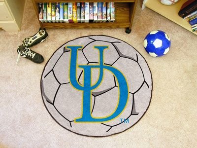 Buy Delaware Fightin Blue Hens NCAA Soccer Ball Round Floor Mat (29) by Fan Mats