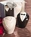 Adorable Salt & Pepper Shaker Wedding Favors: Bridal Couple, 12