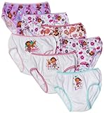 Handcraft Girls 2-6x Nick Dora 7 Pack Panty