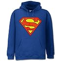 Superman Classic Logo Hoodie (Royal Blue)